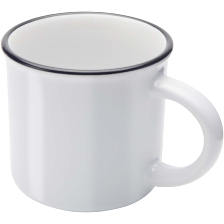 Bari 240 ml keramische mok met glanzende afwerking