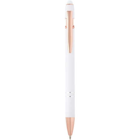 Nanna balpen met roségouden afwerking (zwarte inkt)