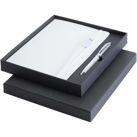Legato Elegance A5 notitieboek met harde kaft en rollerbalpen set