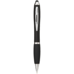 Nash stylus balpen met gekleurde houder en zwarte grip (zwarte inkt)