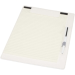 Clast A4 klembord met magnetische sluiting en RCS gerecyclede balpen (zwarte inkt)