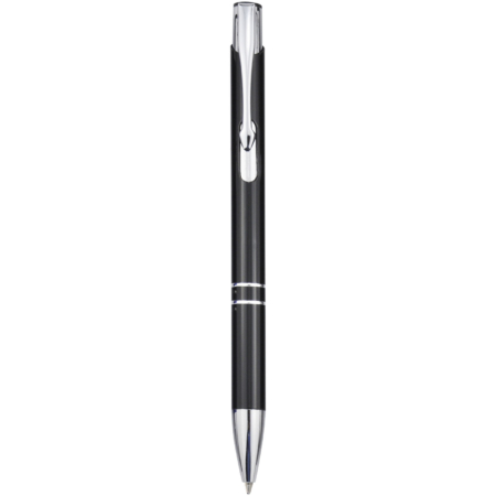Moneta aluminium balpen (blauwe inkt)