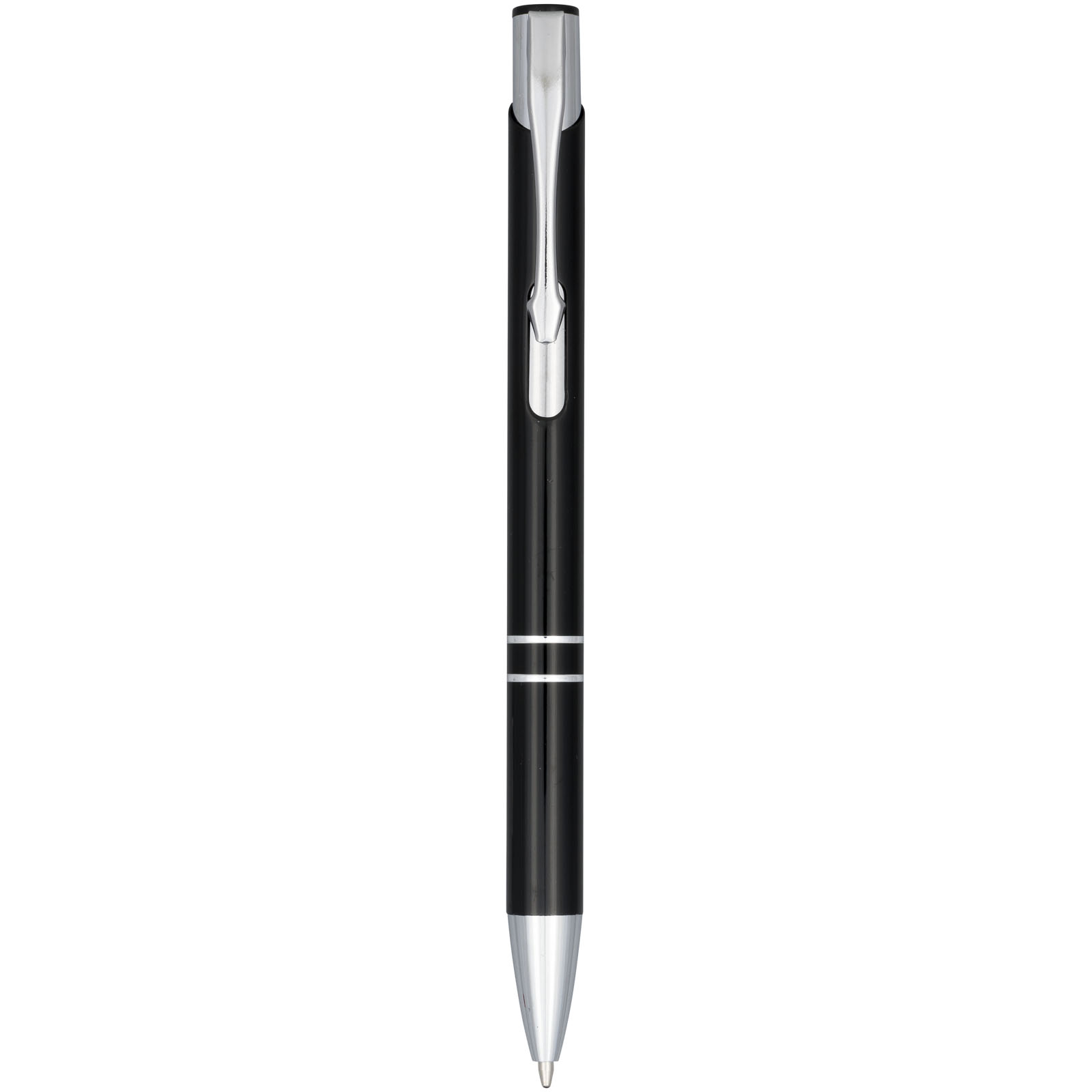 Moneta geanodiseerde aluminium balpen (blauwe inkt)