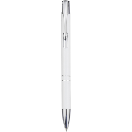 Moneta balpen van gerecycled aluminium (zwarte inkt)