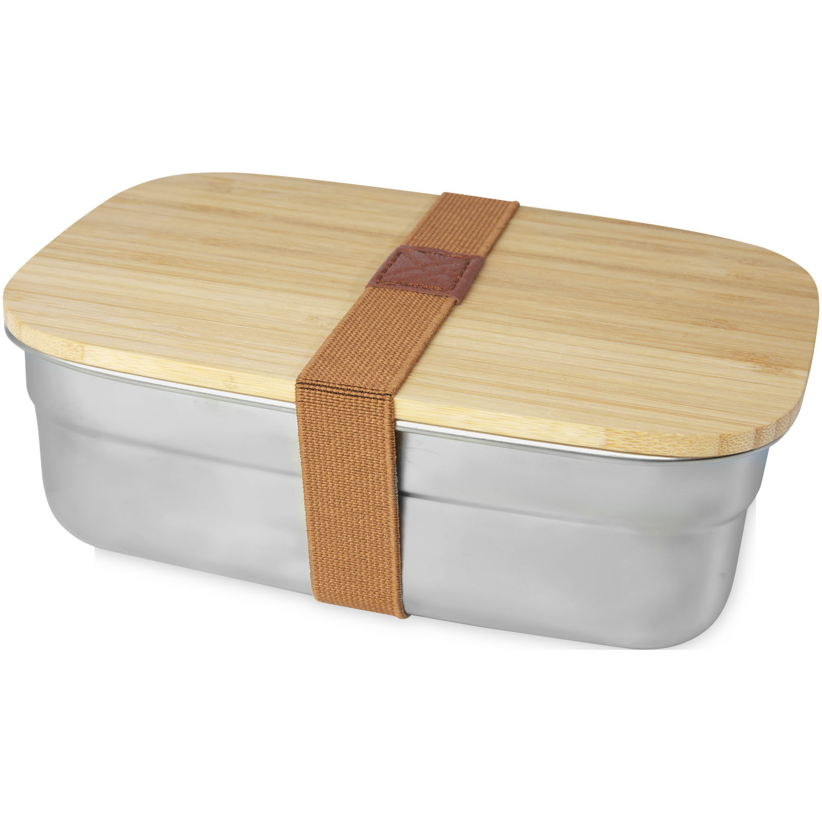 Tite 700 ml roestvrijstalen lunchbox met bamboe deksel