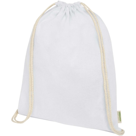 Odisha 140 g/m² OCS biologisch katoenen trekkoordtas 5L