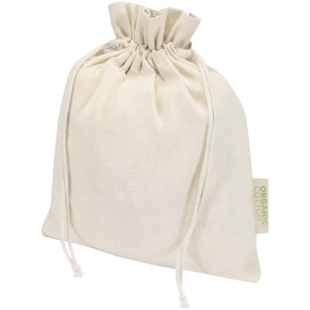 Odisha 140 g/m² OCS biologisch katoenen geschenktas – 30 x 25 cm