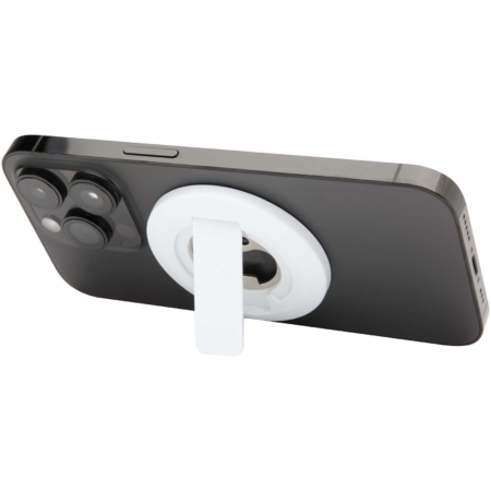 Ain magnetische telefoonstandaard van gerecycled plastic met flesopener