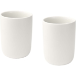 Male keramische bekers van 350 ml met matte afwerking, set van 2