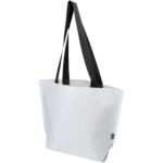 Duo GRS gerecycleerde dubbelgelamineerde draagtas 18L