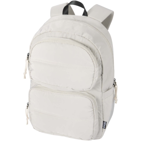 Puffer 15,6" GRS gerecycleerde laptoptas 18L