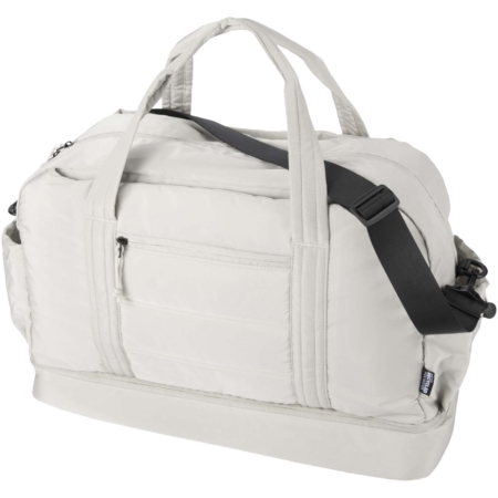 Puffer GRS gerecycleerde duffelbag met geïsoleerde bodem 30L