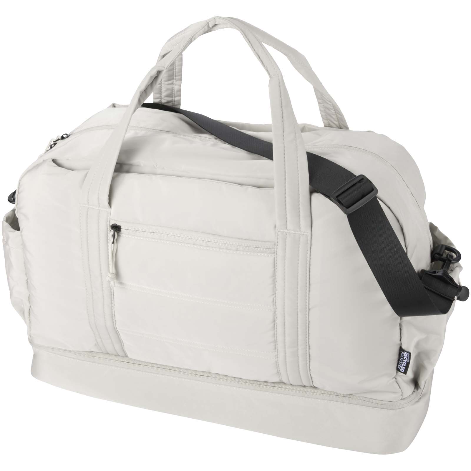 Puffer GRS gerecycleerde duffelbag met geïsoleerde bodem 30L