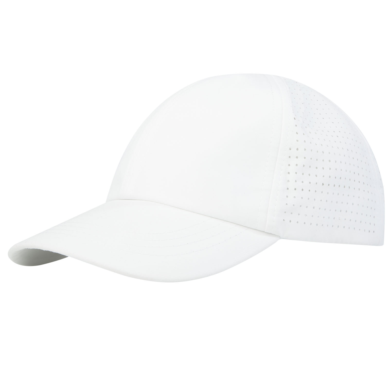 Mica 110 g/m² GRS gerecyclede cool fit cap met 6 panelen