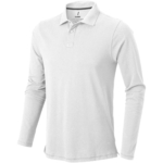 Calgary 180 g/m² herenpolo met lange mouwen
