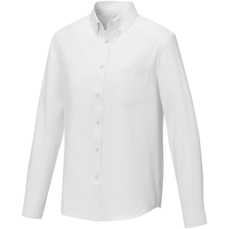 Pollux 130 g/m² herenoverhemd met lange mouwen