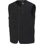 Quartz GRS gerecyclede gewatteerde unisex bodywarmer