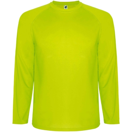 Montecarlo 150 g/m² kinder sport t-shirt lange mouw