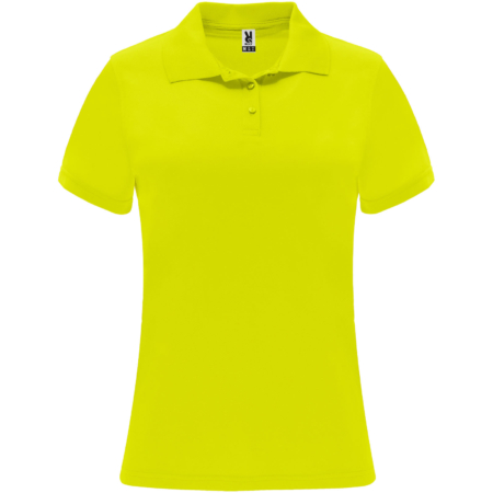 Monzha 150 g/m² sportpolo met korte mouwen voor dames