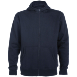 Montblanc 280 g/m² unisex hoodie met volledige rits